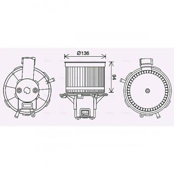 AVA COOLING FT8465 Designventilator