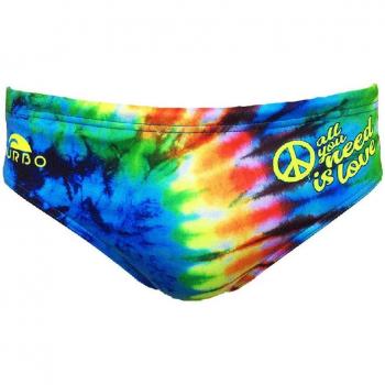 Waterpolo Turbo WP Bañador Slip L – Estilo All You Need Is Love