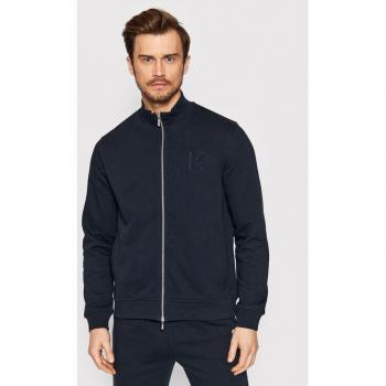 KARL LAGERFELD Herren Sweatjacke XXL Blau Unifarben