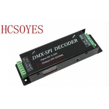 DMX200 – Décodeur SPI pour bandes de pixels LED 2811, 2801, 6803, 2812
