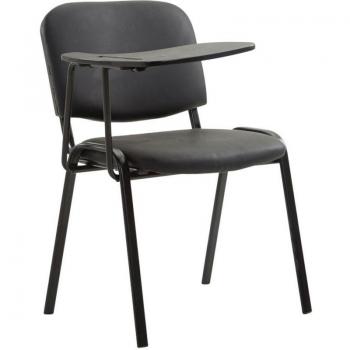Sofa‑tablette d’attente « Noir‑Compact »