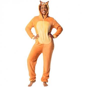 Bluey Women's Chilli 3D Ear Onesie Orange XL