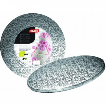 IBILI 2303906787035 Silver Cardboard Container 35×35×6 cm