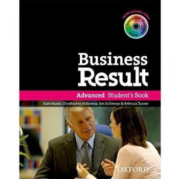 Business result advanced: student's book with dvd-rom and online workbook pack