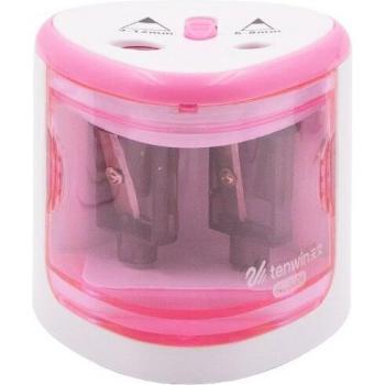 Touch Switch Double Hole Electric Sharpener for Students
