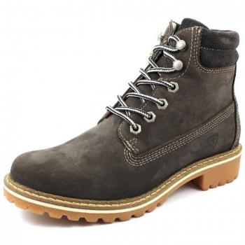 Tamaris 1‑25242‑29 Damen Schnürstiefel – „Schlank“