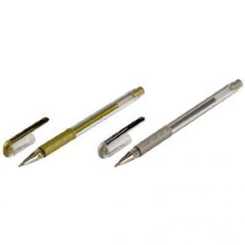 Hama Hybrid Gel Grip Stifte gold und silber