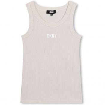 Top Débardeur Fille DKNY 16A Gris