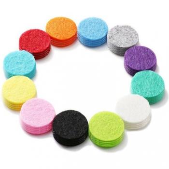 Felt Refill Pads for Essential Oil Diffuser Locket [48 Pcs]