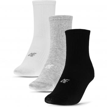 4F Hohe Kindersocken 3er-Set – Modell JWAW23USOCM233 (Farbenmix)