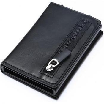 ZOVYVOL Magnetic Card Holder with RFID and Coin Purse