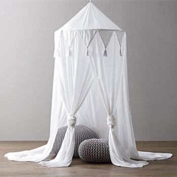 Rideau Lit Bébé Lin Coton Sans Insectes