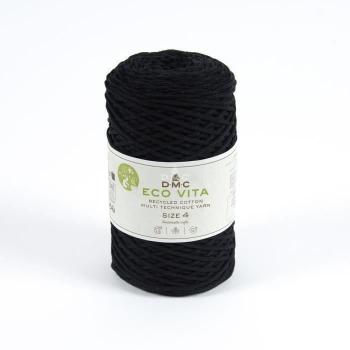 RegenCotton 4mm Black – DMC Eco Vita 250g Thread