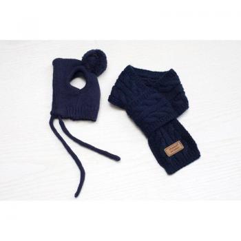 Bufanda y gorro navideño para animales