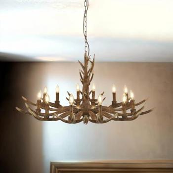 Metall-Pendelleuchte ZWOLLE, 150 cm, rustikal