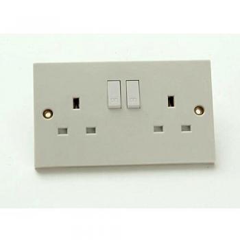 Gang 13amp Switched Socket
