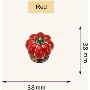 Ceramic Pumpkin Cabinet Pulls