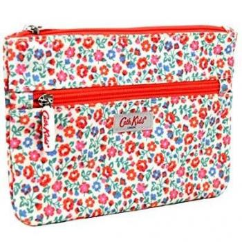 Double Zip Stone Pencil Case – Ashbourne Ditsy, Cath Kidston