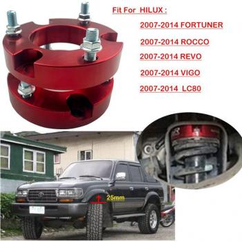 Espaciador de Punto de Bobina Delantera 25 mm para Hilux Vigo 2007 4WD
