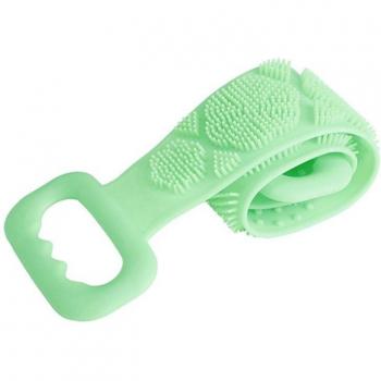 Silicone Back Massage Brush with Bath Towel