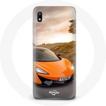 Protezione Samsung Galaxy A10 Formula 1 McLaren F1 Arancione