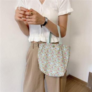 Mini Floral Print Ladies' Lunch Bag