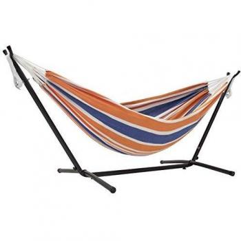 Soporte de Hamaca Vivere Doble 250 cm Algodón Punch Naranja