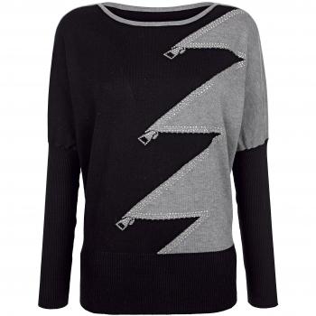 Alba Moda Hautschmeichelnder Pullover mit Funkeln – 46