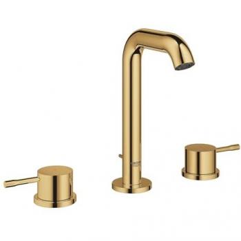 Grohe Essence Mitigeur Lavabo 3 Trous avec Garniture Cool Sunrise