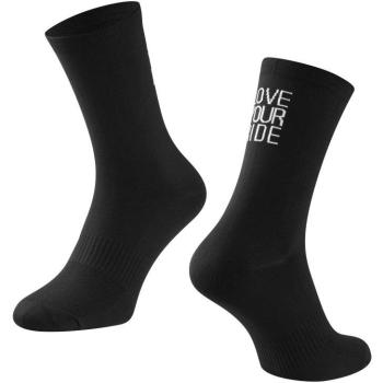 Force černé ponožky LOVE YOUR RIDE S-M/36-41