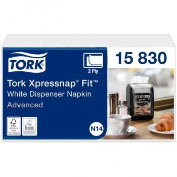 Servetten Tork Xpressnap Fit ® N14 2-laags wit 15830
