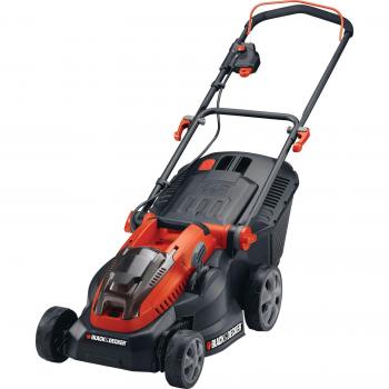 Black and Decker Cordless Rotary Lawnmower with 36v Battery and 380mm Blade