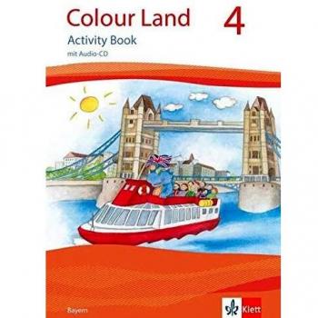 Colour Land. Activity Book mit Audio-CD. Ausgabe für Bayern. Klasse 4