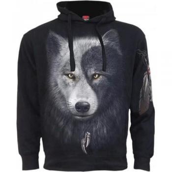 Spiral Direct Unisex Wolf Chi Kapuzenjacke