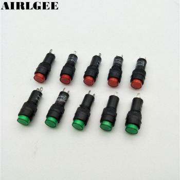 10 Stück 10mm Tafelmontierte Signallicht 220VAC grün