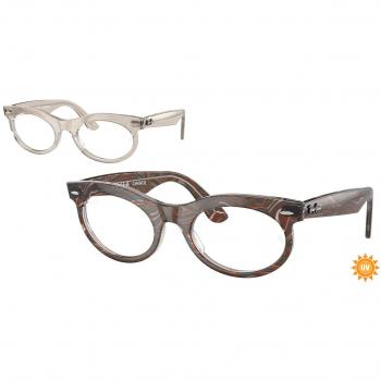 Ray-Ban RX2242V Wayfarer Oval Eyeglasses Size 50