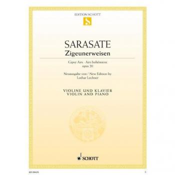 Partitions classique SCHOTT SARASATE Y NAVASCUEZ MARTIN MELITON