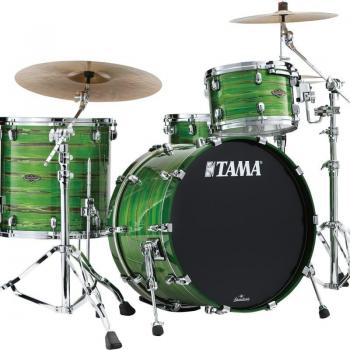 Tama Starclassic 3‑Kessel-Paket – Walnuss/Birke, Lack, Shamrock Oyster