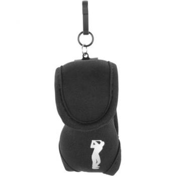 Portable Golf Ball Storage Bag with 2 Balls and 4 Tees