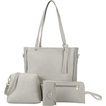 Set de Bolsos para Mujer: 4 Piezas