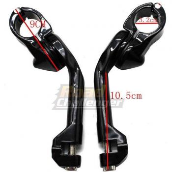 Angled Foot Pegs for Harley Electra 1.25 Engine Guards