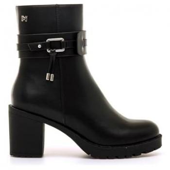 Bota Maria Mare 63617 com Fivela e Solado Alto