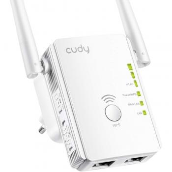Cudy RE300 WLAN-Boost 300 Mbit/s – Deutscher Firmware‑Modus – Weiß