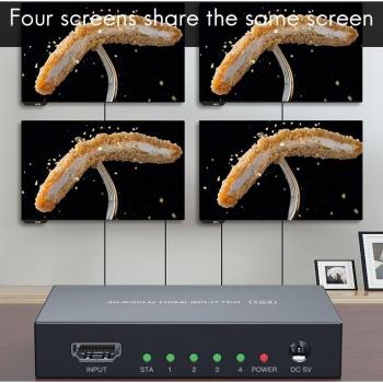 Divisor HDMI 4K 1x4 para PS4 y Monitor