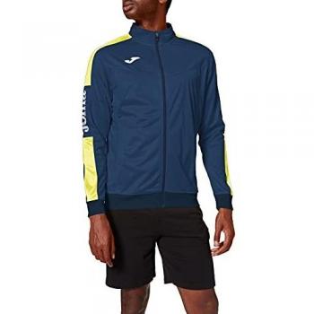 Joma Championship IV Men's Tracksuit Top (XL, Navy/Yellow)