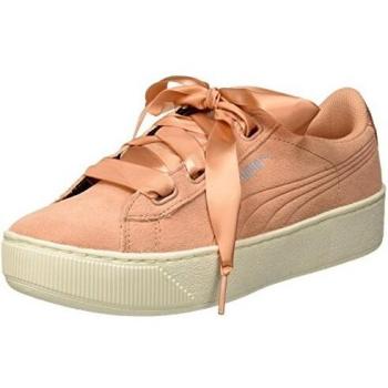PUMA Damen Vikky Platform Ribbon S Sneaker, Dusty Coral, 37