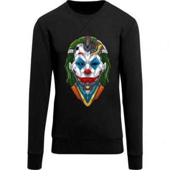 F4NT4STIC Casual Cyberpunk Joker Langarm‑Sweatshirt Herren L