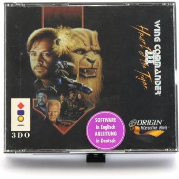 Wing Commander 3: Herz des Tigers (3DO) – Originalverpackt, Jewelcase – gebraucht, neuwertig