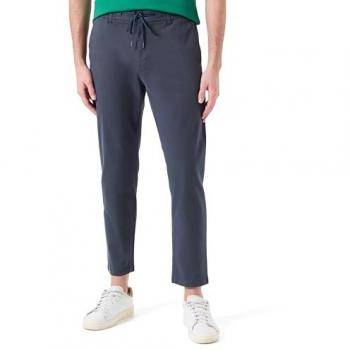 BOSS Tapered Fit Chino Pants Dark Blue Male 34