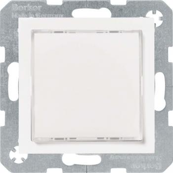 Berker S.1 Info-Lichtsignal, LED, weiß glänzend